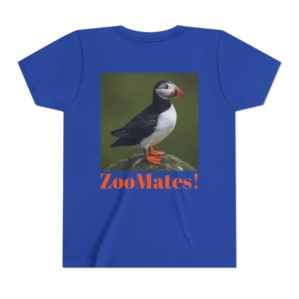 Youth Perfect Puffin Tee - 'ZooMates!' Fun, Cute Animal T-Shirt for Kids - Image 18