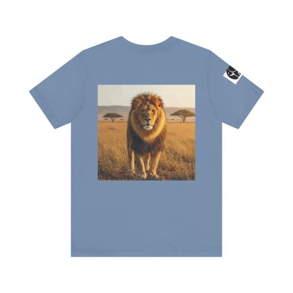 Adult ZooMates! Unisex Soft Jersey Tee - Large Lion Graphic T-Shirt for Animal Lovers