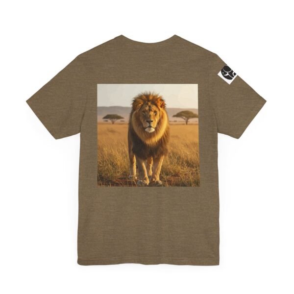 Adult ZooMates! Unisex Soft Jersey Tee - Large Lion Graphic T-Shirt for Animal Lovers - Image 16