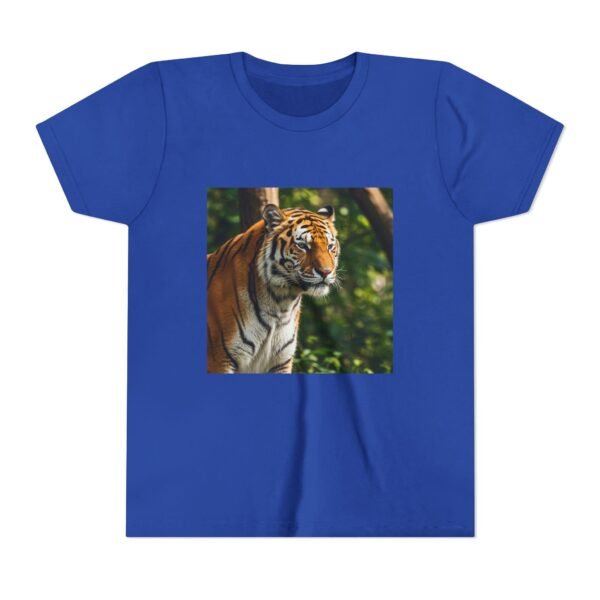 Youth Short Sleeve Tee with ZooMates! design and Tricky Tiger - Image 21