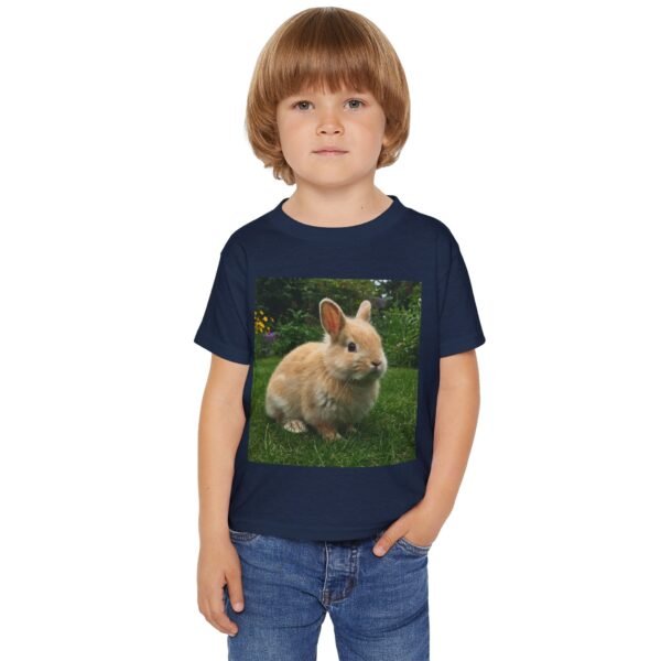 Toddler T-Shirt | ZooMates! Adorable Kids' Cotton Tee with Relaxed Rabbit - Image 3