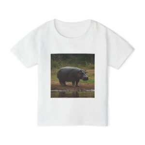 Toddler ZooMates! Adventure T-Shirt - Design with Happy Hippopotamus