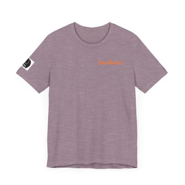Adult Unisex Jersey Short Sleeve Tee with Cute ZooMates! Design Logo - Image 21