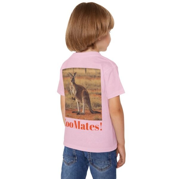 Toddler Cotton T-shirt - ZooMates! Design with A Kind Kangaroo - Image 24