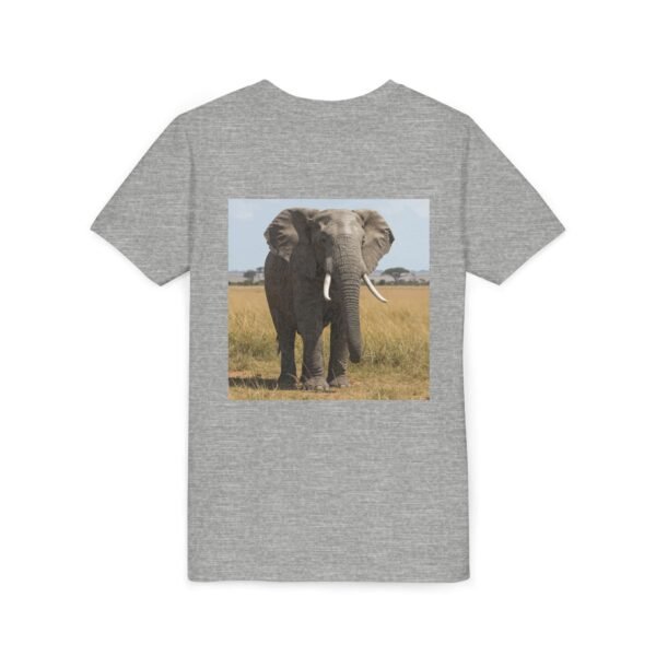 Youth CuteZooMates! Tee - Enormous Elephant Graphic T-Shirt for Kids - Image 24