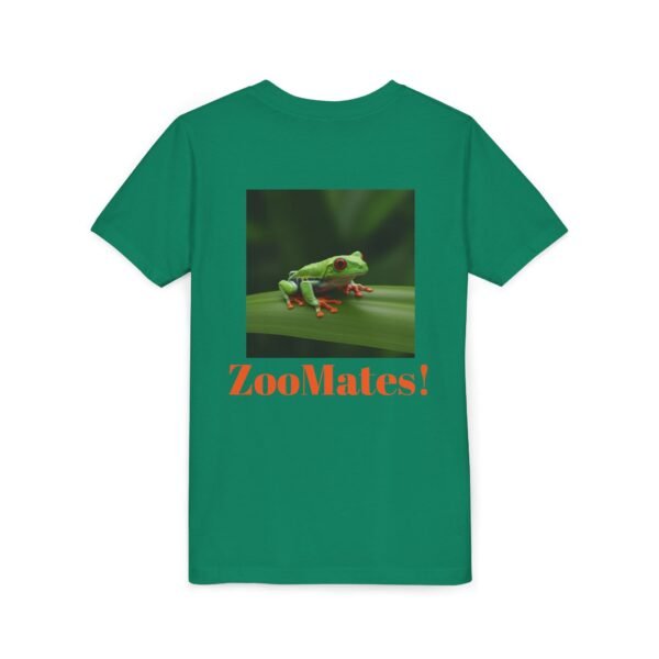 Youth Short Sleeve Tee with ZooMates! design and Tropical Tree Frog - Image 28