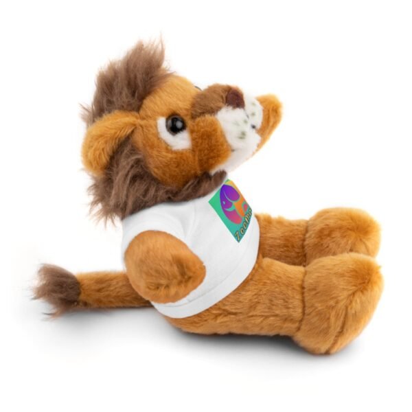 Cute ZooMates! Stuffed Animals with Tee-6 fun animals to choose from-Panda, Lion, Bunny, Bear, Jaguar, and Sheep. - Image 11