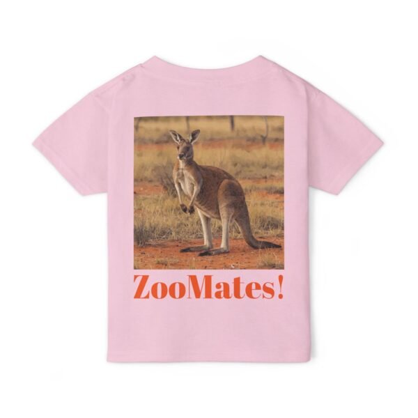 Toddler Cotton T-shirt - ZooMates! Design with A Kind Kangaroo - Image 22