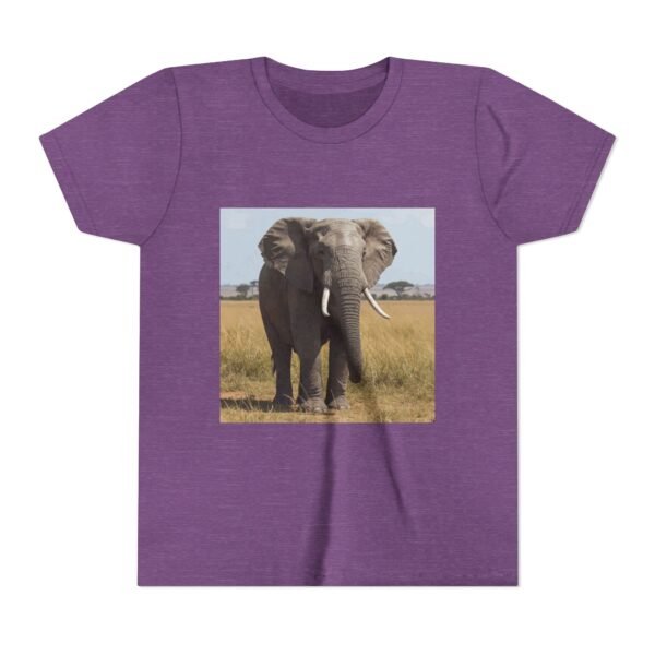 Youth CuteZooMates! Tee - Enormous Elephant Graphic T-Shirt for Kids - Image 29