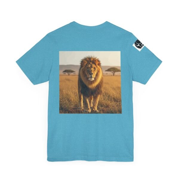 Adult ZooMates! Unisex Soft Jersey Tee - Large Lion Graphic T-Shirt for Animal Lovers - Image 28