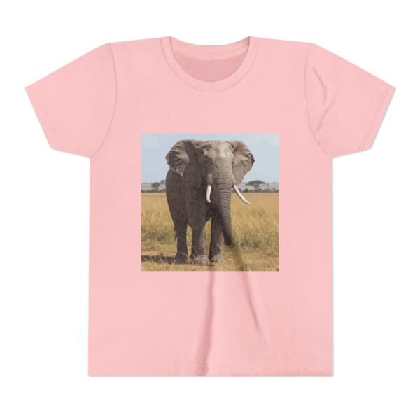 Youth CuteZooMates! Tee - Enormous Elephant Graphic T-Shirt for Kids - Image 37