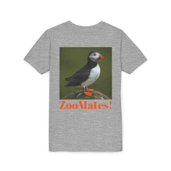 Youth Perfect Puffin Tee - 'ZooMates!' Fun, Cute Animal T-Shirt for Kids - Image 16
