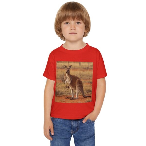 Toddler Cotton T-shirt - ZooMates! Design with A Kind Kangaroo - Image 27
