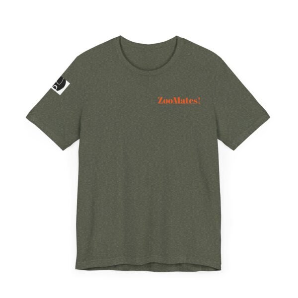 Adult Soft Unisex Tee With Terrific Tiger Theme - 'ZooMates!' Shirt - Image 31