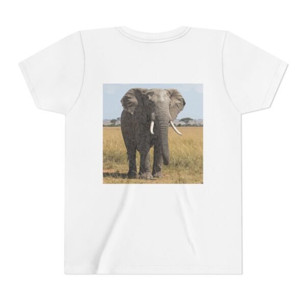 Youth CuteZooMates! Tee - Enormous Elephant Graphic T-Shirt for Kids - Image 10