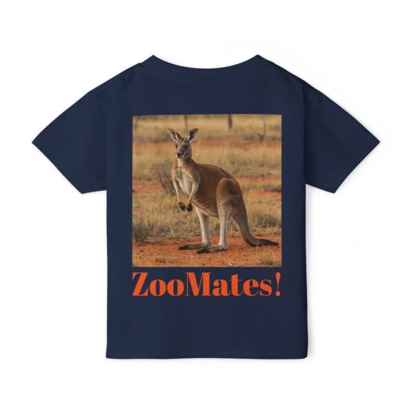 Toddler Cotton T-shirt - ZooMates! Design with A Kind Kangaroo - Image 18