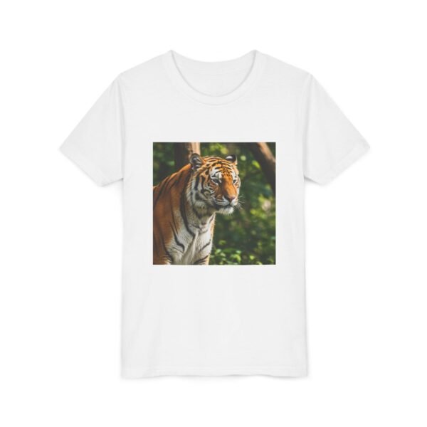 Youth Short Sleeve Tee with ZooMates! design and Tricky Tiger - Image 7