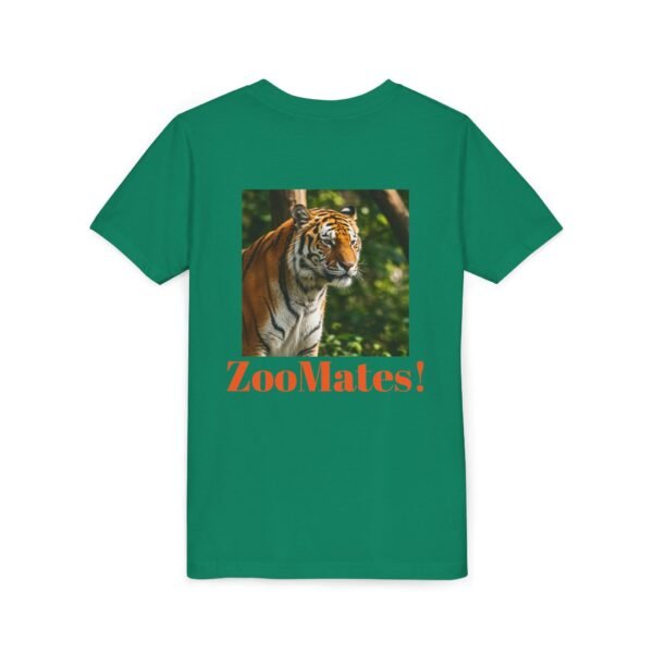 Youth Short Sleeve Tee with ZooMates! design and Tricky Tiger - Image 12