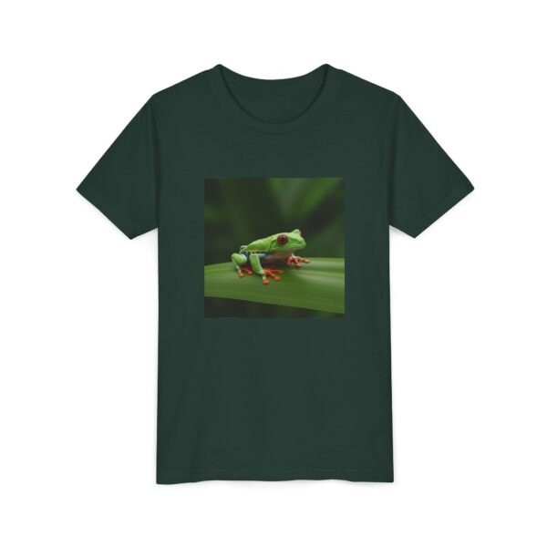 Youth Short Sleeve Tee with ZooMates! design and Tropical Tree Frog - Image 19