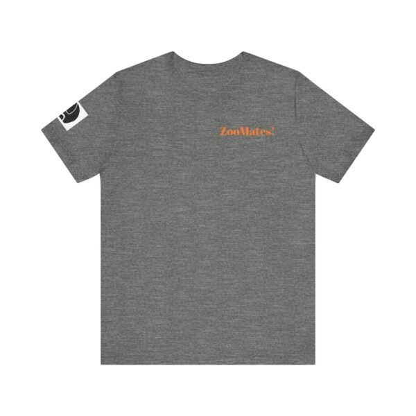 Adult Unisex Jersey Short Sleeve Tee with Cute ZooMates! Design Logo - Image 2