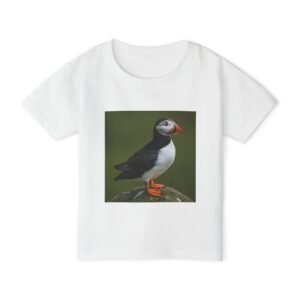 Toddler Cotton T-Shirt - ZooMates! Design with Perfect Puffin Graphic Tee
