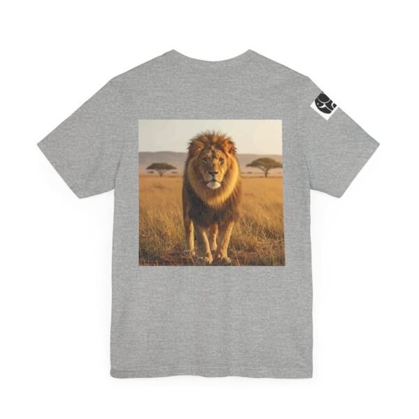 Adult ZooMates! Unisex Soft Jersey Tee - Large Lion Graphic T-Shirt for Animal Lovers - Image 24