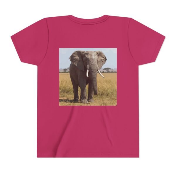 Youth CuteZooMates! Tee - Enormous Elephant Graphic T-Shirt for Kids - Image 34