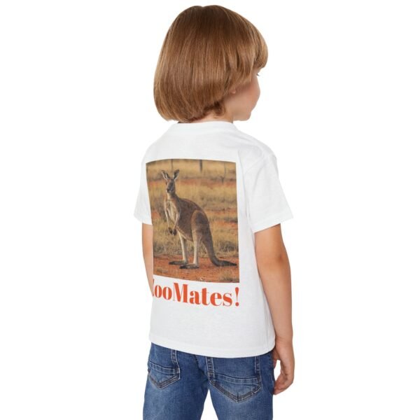 Toddler Cotton T-shirt - ZooMates! Design with A Kind Kangaroo - Image 8