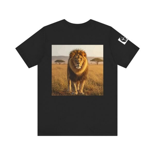 Adult ZooMates! Unisex Soft Jersey Tee - Large Lion Graphic T-Shirt for Animal Lovers - Image 10