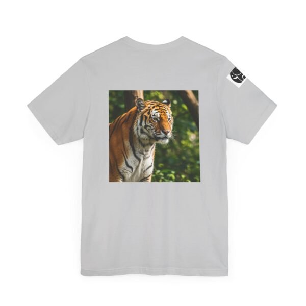 Adult Soft Unisex Tee With Terrific Tiger Theme - 'ZooMates!' Shirt - Image 20