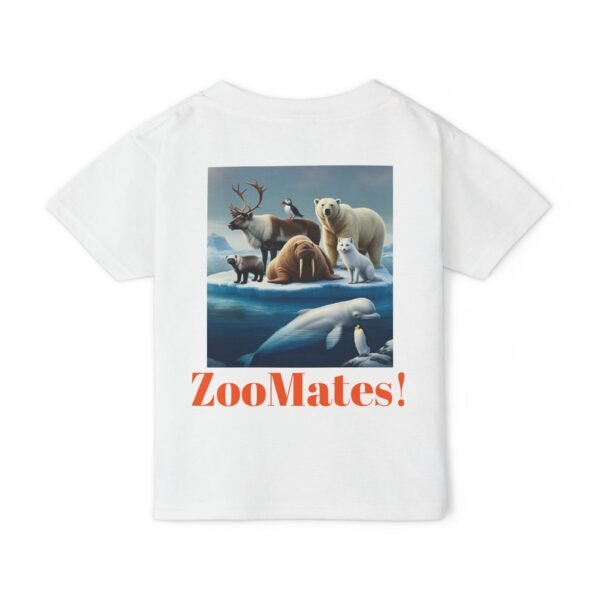 Toddler ZooMates Animal T-Shirt -Adorable Arctic Animal Design - Image 3