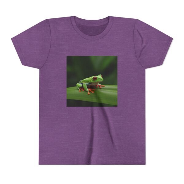 Youth Short Sleeve Tee with ZooMates! design and Tropical Tree Frog - Image 5