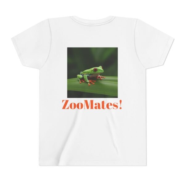 Youth Short Sleeve Tee with ZooMates! design and Tropical Tree Frog - Image 14