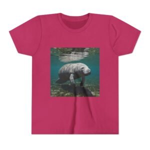 Youth Short Sleeve Magical Manatee Tee - ZooMates! Design