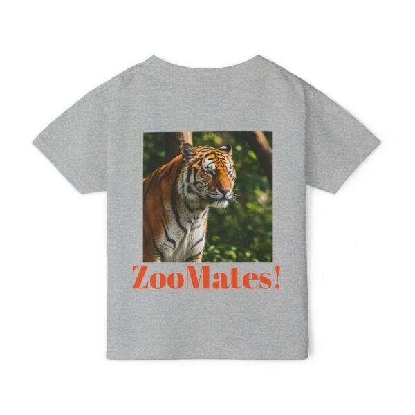 Toddler ZooMates! Jungle Adventure T-Shirt -Design with A Terrific Tiger - Image 2