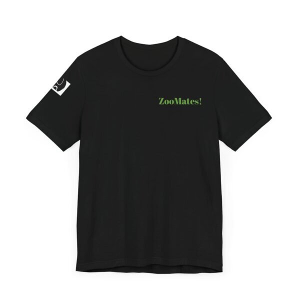 Adult Soft Unisex Tee With Happy Hippopotomus Theme - 'ZooMates!' Shirt - Image 11
