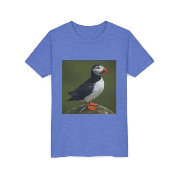 Youth Perfect Puffin Tee - 'ZooMates!' Fun, Cute Animal T-Shirt for Kids - Image 3