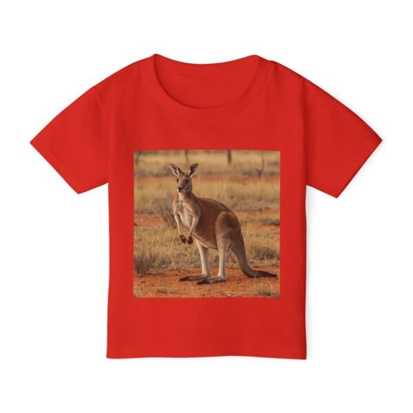 Toddler Cotton T-shirt - ZooMates! Design with A Kind Kangaroo - Image 25