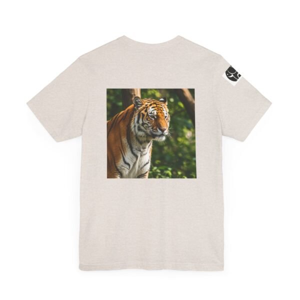 Adult Soft Unisex Tee With Terrific Tiger Theme - 'ZooMates!' Shirt - Image 24