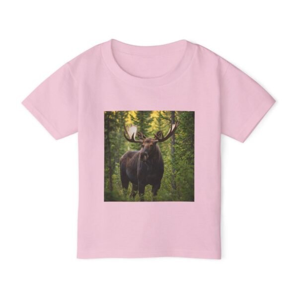 Toddler ZooMates! Woodland Adventure T-Shirt - Design with A Massive Moose - Image 17
