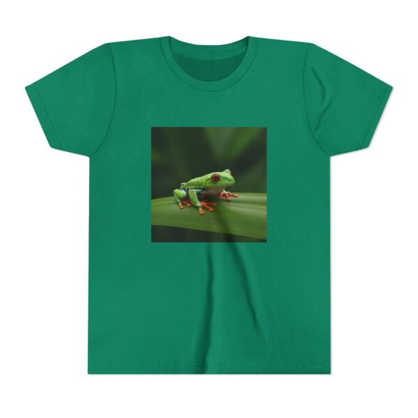 Youth Short Sleeve Tee with ZooMates! design and Tropical Tree Frog - Image 25