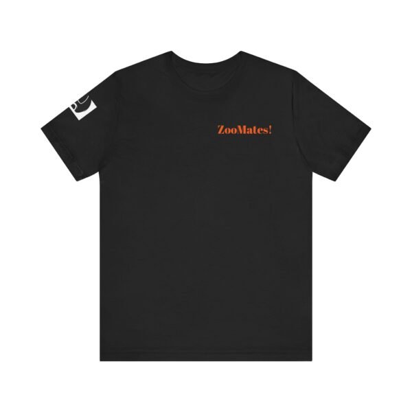 Adult Soft Unisex Tee With Terrific Tiger Theme - 'ZooMates!' Shirt - Image 2
