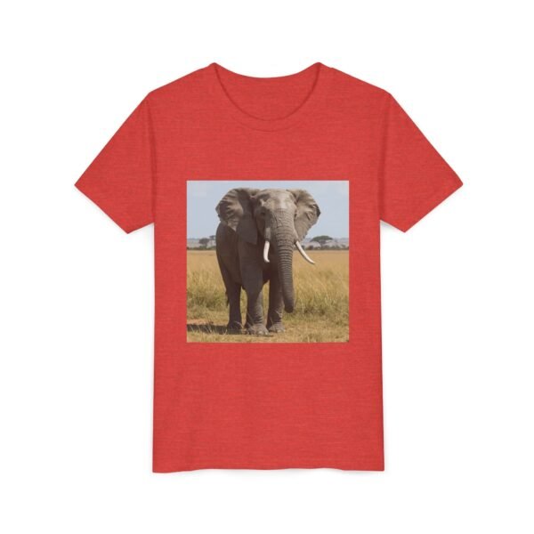 Youth CuteZooMates! Tee - Enormous Elephant Graphic T-Shirt for Kids - Image 43