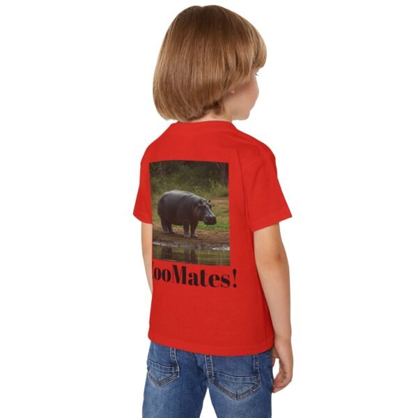 Toddler ZooMates! Adventure T-Shirt - Design with Happy Hippopotamus - Image 16