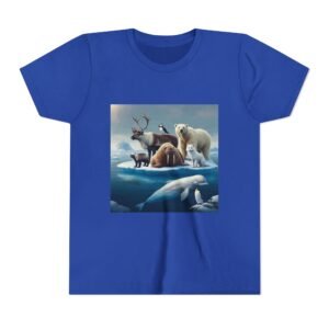 Youth Short Sleeve Tee-ZooMates! Design with Amazing Artic Animals.