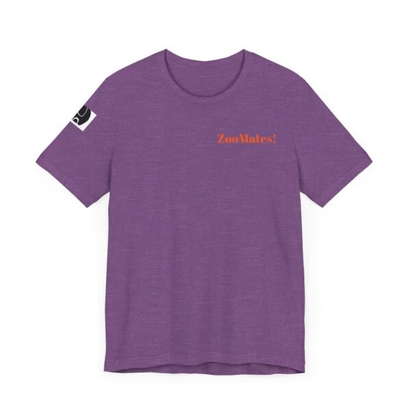 Adult Soft Unisex Tee With Terrific Tiger Theme - 'ZooMates!' Shirt - Image 15