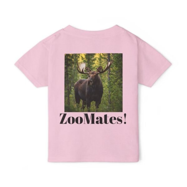 Toddler ZooMates! Woodland Adventure T-Shirt - Design with A Massive Moose - Image 18