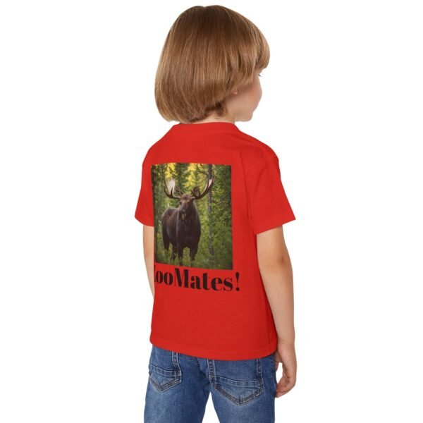 Toddler ZooMates! Woodland Adventure T-Shirt - Design with A Massive Moose - Image 16