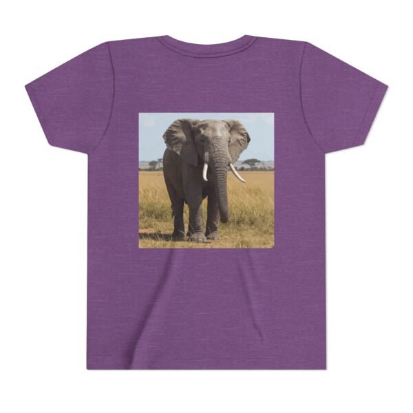 Youth CuteZooMates! Tee - Enormous Elephant Graphic T-Shirt for Kids - Image 30