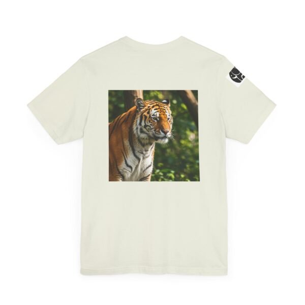 Adult Soft Unisex Tee With Terrific Tiger Theme - 'ZooMates!' Shirt - Image 28